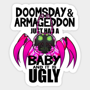 Doomsdat and Armageddon Sticker